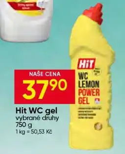 Hruška Hit WC gel nabídka