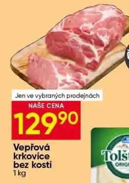 Hruška Vepřová krkovice bez kosti nabídka