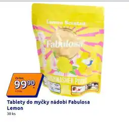 Action Tablety do myčky nádobí Fabulosa Lemon nabídka