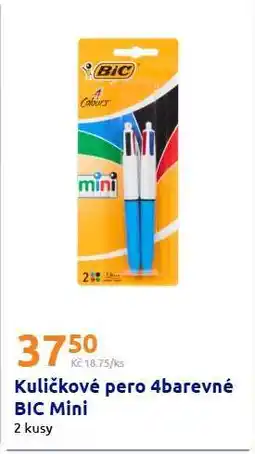 Action Kuličkové pero 4barevné BIC Mini nabídka
