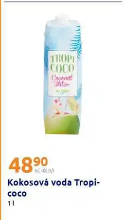 Action Kokosová voda Tropi-coco nabídka