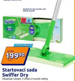 Action Startovací sada Swiffer Dry nabídka