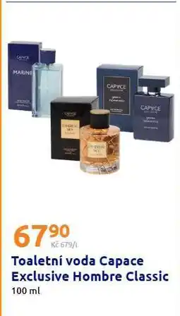 Action Toaletní voda Capace Exclusive Hombre Classic nabídka