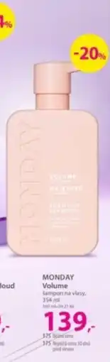 Hebe Monday Volume šampon na vlasy nabídka