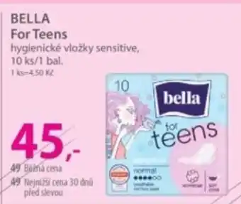 Bella hygienické vložky sensitive