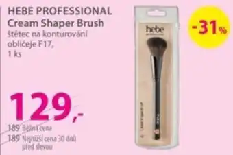 Hebe professional cream shaper brush