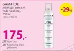 Hebe Gamarde zklidňující termální voda na obličej nabídka