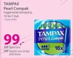 Hebe Tampax pearl compak nabídka