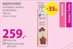 Hebe Nadeshiko vyhlazující vlasový kondicioner nabídka