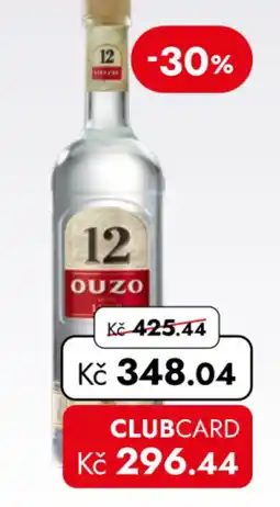 TRAVEL FREE 12 ouzo nabídka
