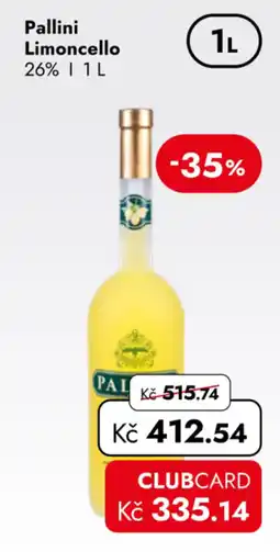 TRAVEL FREE Pallini limoncello 26% nabídka