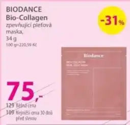 Hebe Biodance Bio-Collagen zpevňující pleťová maska nabídka
