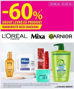 Hebe L'Oréal Paris Mixa Garnier nabídka