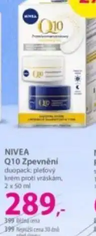 Hebe Nivea Q10 Zpevnění nabídka