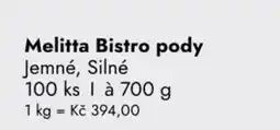 TRAVEL FREE Melitta Bistro pody Jemné, Silné nabídka