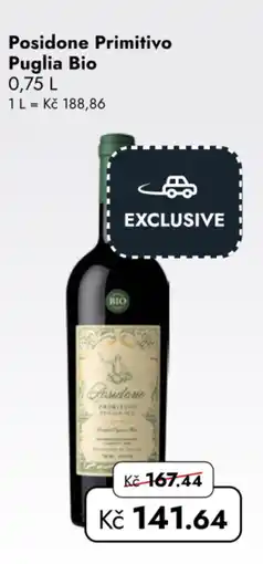 TRAVEL FREE Posidone Primitivo Puglia Bio nabídka