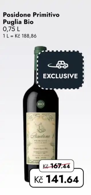 Posidone Primitivo Puglia Bio