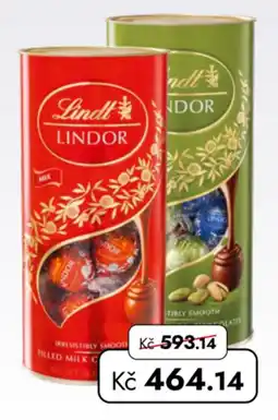 TRAVEL FREE Lindt lindor nabídka