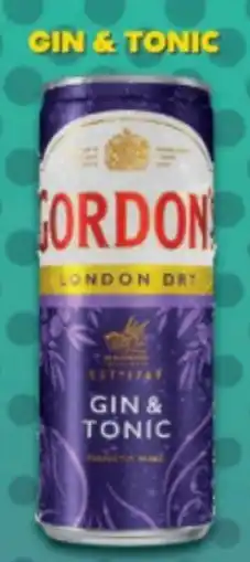 Adam Gin & Tonic nabídka