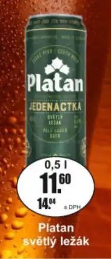Adam Platan světlý ležák nabídka