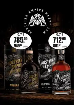 Adam Austrian Empire Navy Rum Novara nabídka