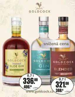 Adam Goldcock Trnkový Sloe Gin nabídka