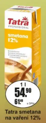 Adam Tatra smetana na vaření 12% nabídka