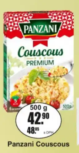 Adam Panzani Couscous nabídka