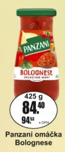 Adam Panzani omáčka Bolognese nabídka