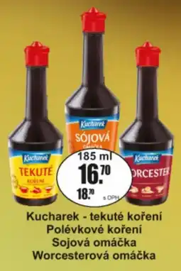 Adam Kucharek - tekuté koření nabídka