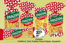Adam Panzani Chifferini, Torti, Farfalle, Penne Rigate, Spaghetti nabídka
