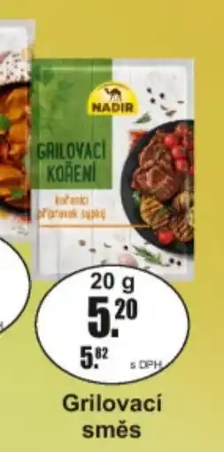 Adam Nadir grilovací směs nabídka