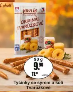Adam Havlík tvaružkové tyčinky nabídka