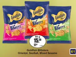 Adam Goldfish BIGsters Oriental, SeaSalt, Mixed Sesame nabídka