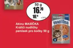 Adam Akinu masička kralici nudlicky pamlsek pro kocky nabídka