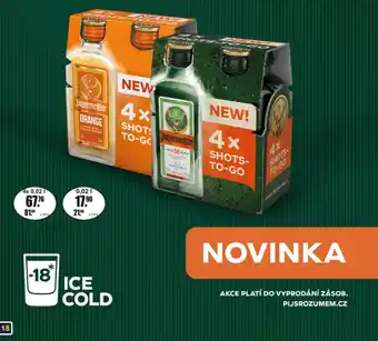 Jagermeister shots-to-go