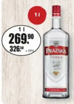 Adam Pražská vodka nabídka
