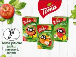 Adam Toma pitíčko jablko, pomeranč, jahoda nabídka