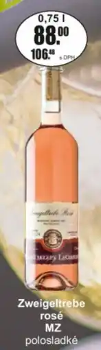 Adam Zweigeltrebe rosé MZ nabídka
