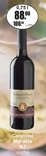 Adam Cabernet Moravia MZ suché nabídka