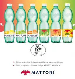 Adam Mattoni ochucená minerální voda nabídka