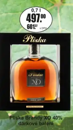 Adam Pliska Brandy XO nabídka