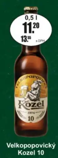 Adam Velkopopovický Kozel 10 nabídka