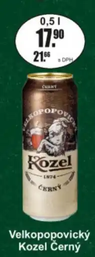 Adam Velkopopovický Kozel Černý nabídka