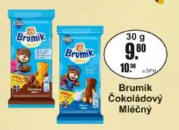 Adam Brumik čokoládový mléčný nabídka