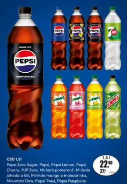 Adam Pepsi Zero Sugar nabídka