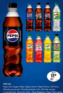 Adam Pepsi Zero Sugar nabídka