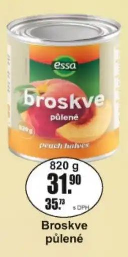 Adam Essa broskve půlené nabídka