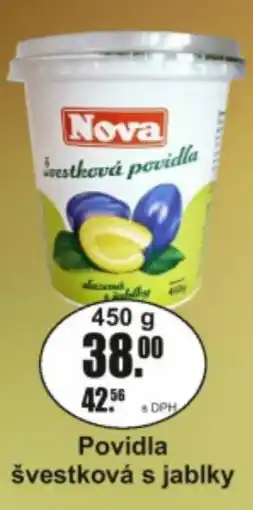Adam Nova švestková povidla s jablky nabídka