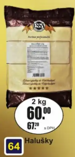 Adam HSSA Halušky nabídka